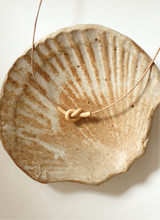 Load image into Gallery viewer, Mini knotty knot necklace - butter
