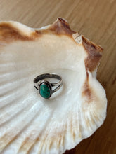 Load image into Gallery viewer, Vintage sterling silver Turquoise ring
