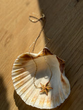 Load image into Gallery viewer, Coral starfish necklace
